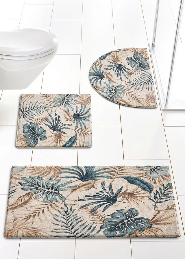 Alfombra de baño Azul petróleo