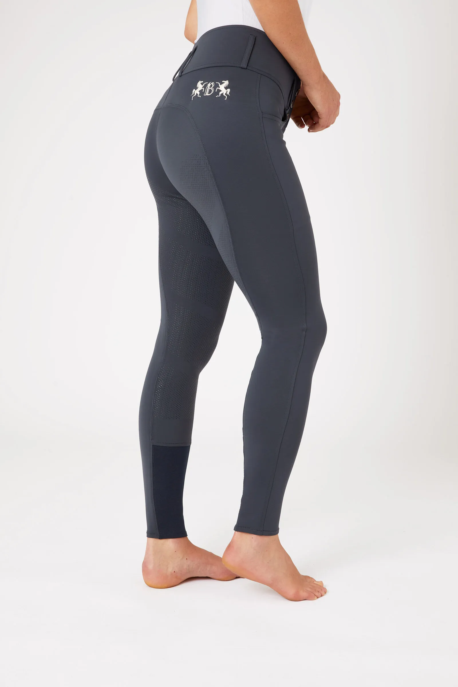 B Vertigo Pantalones de Montar con Asiento Completo y Cintura Alta para Mujer Meghan