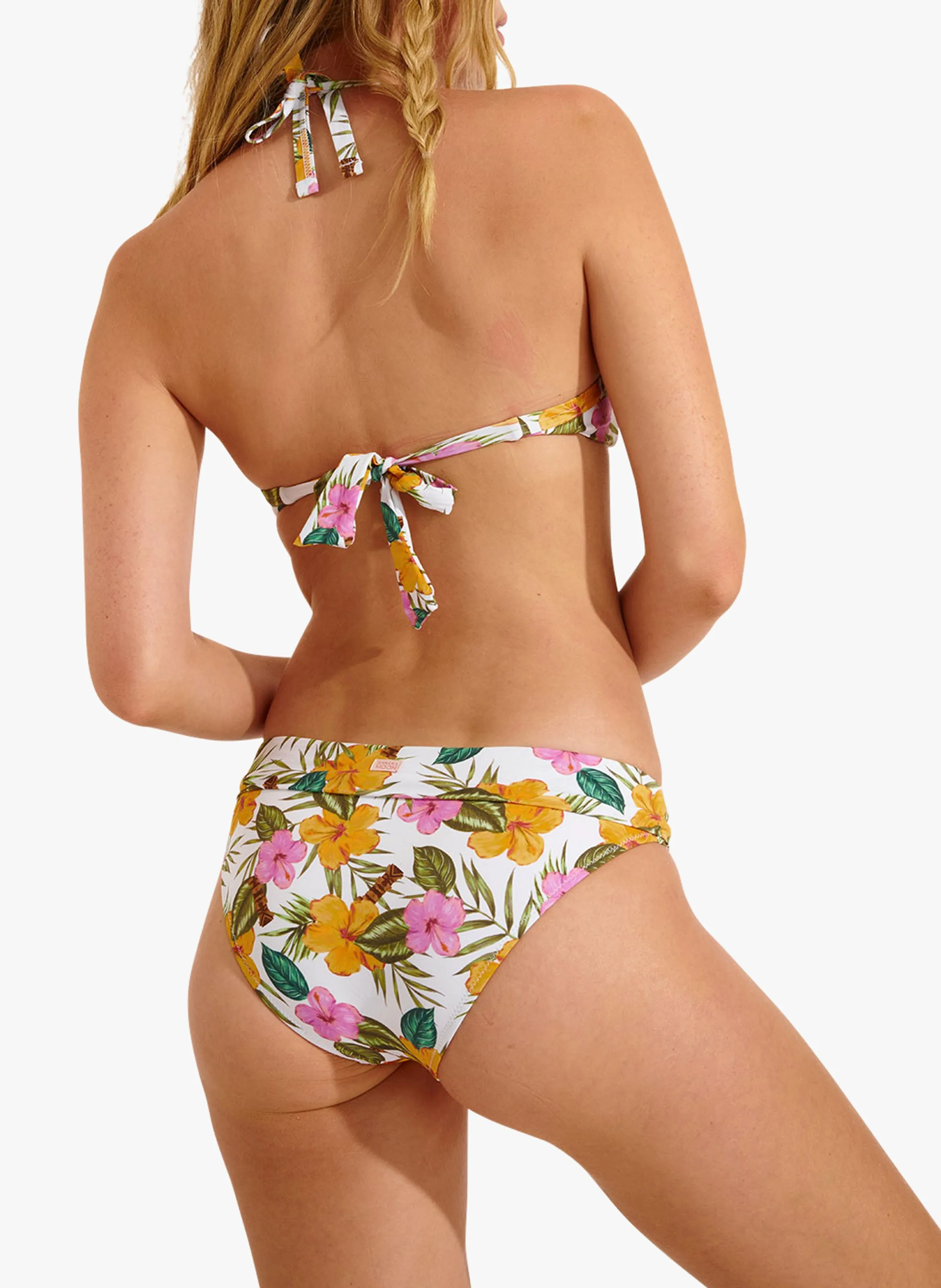 BANANA MOON MERENDA TORTUGA - Braguita de bikini en blanco
