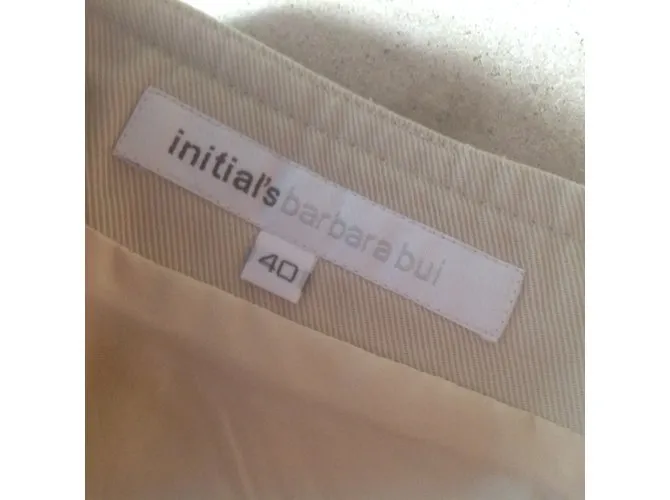 Barbara Bui Falda Beige 