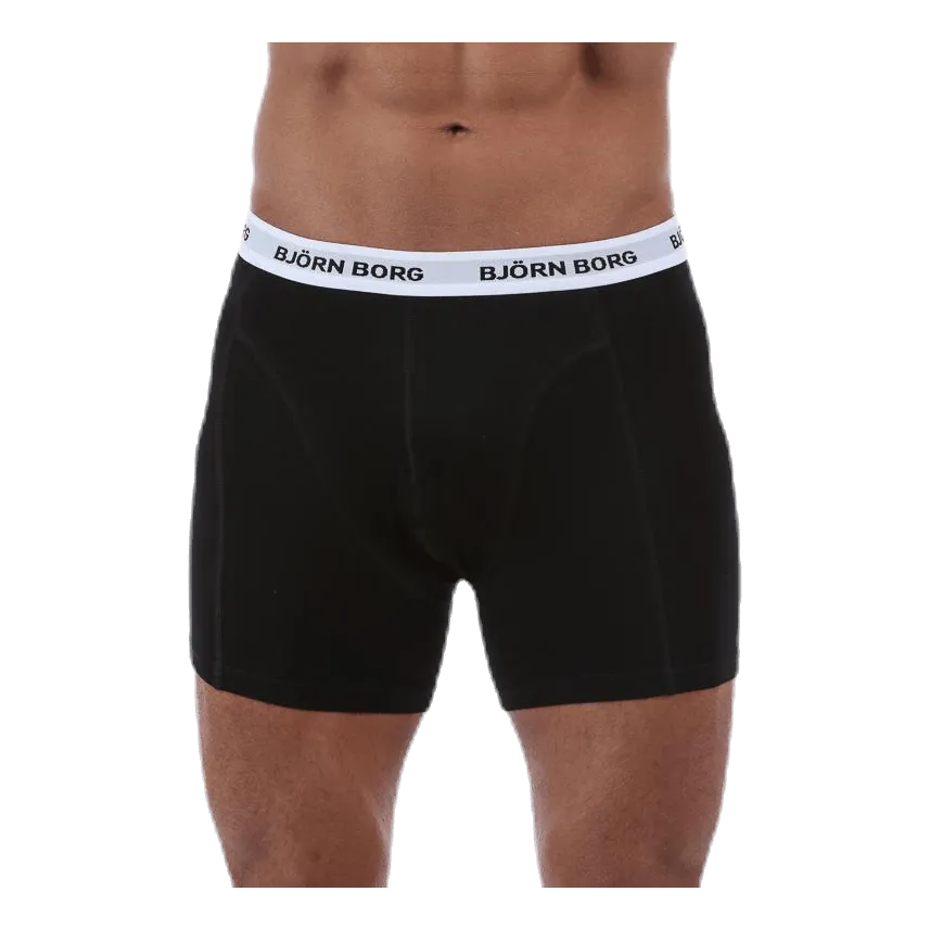 Björn Borg Solid Shorts 5-Pack Black