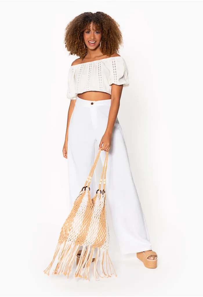 Blusa para dama hombros descubiertos