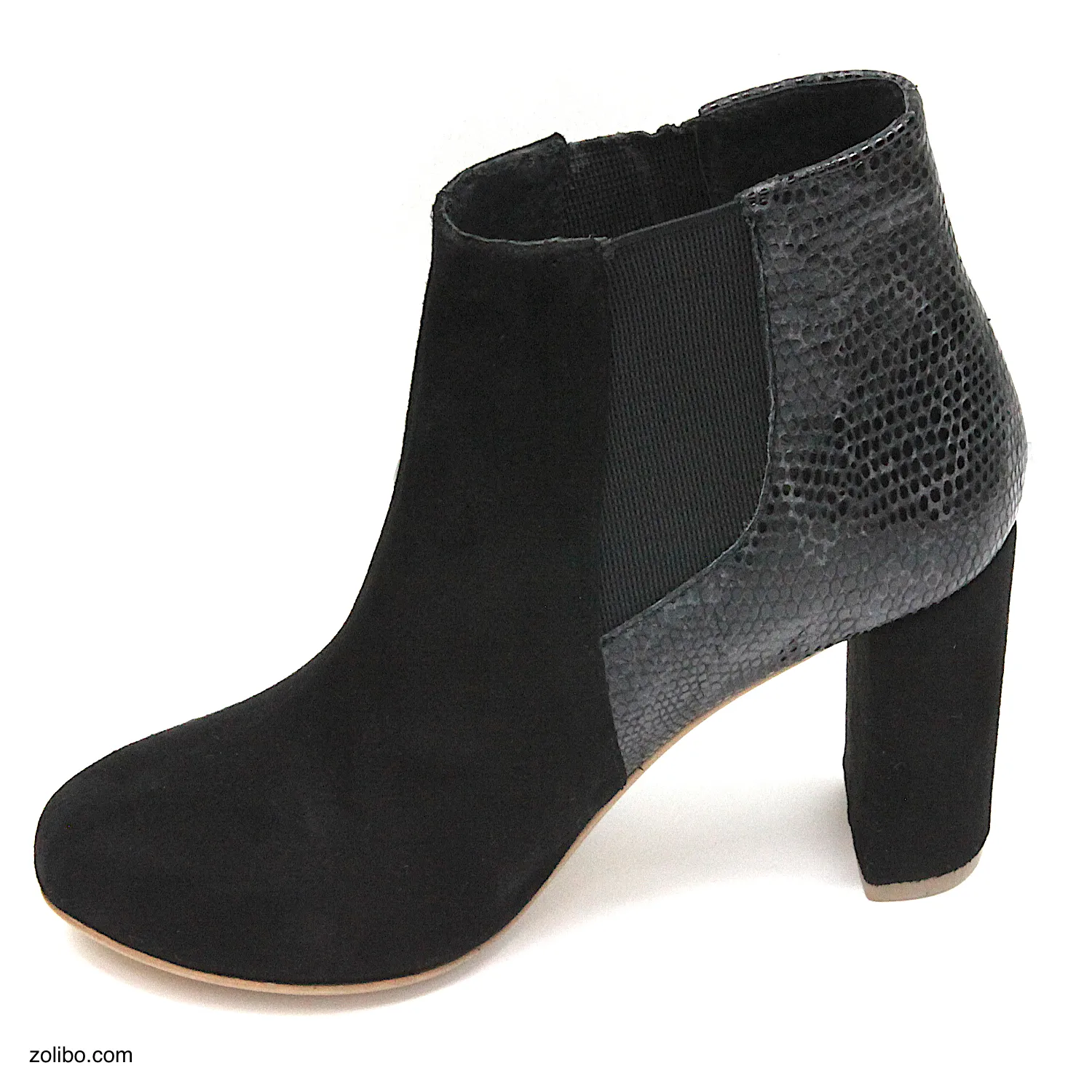 Bottines mujer negros