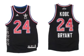 Camiseta Réplica Kobe Bryant All Star West NYC 15 (negro/rojo/blanco)