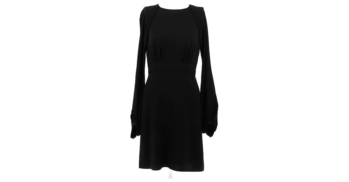 Chloé CHLOE Vestidos T.fr 34 Viscosa Negro 