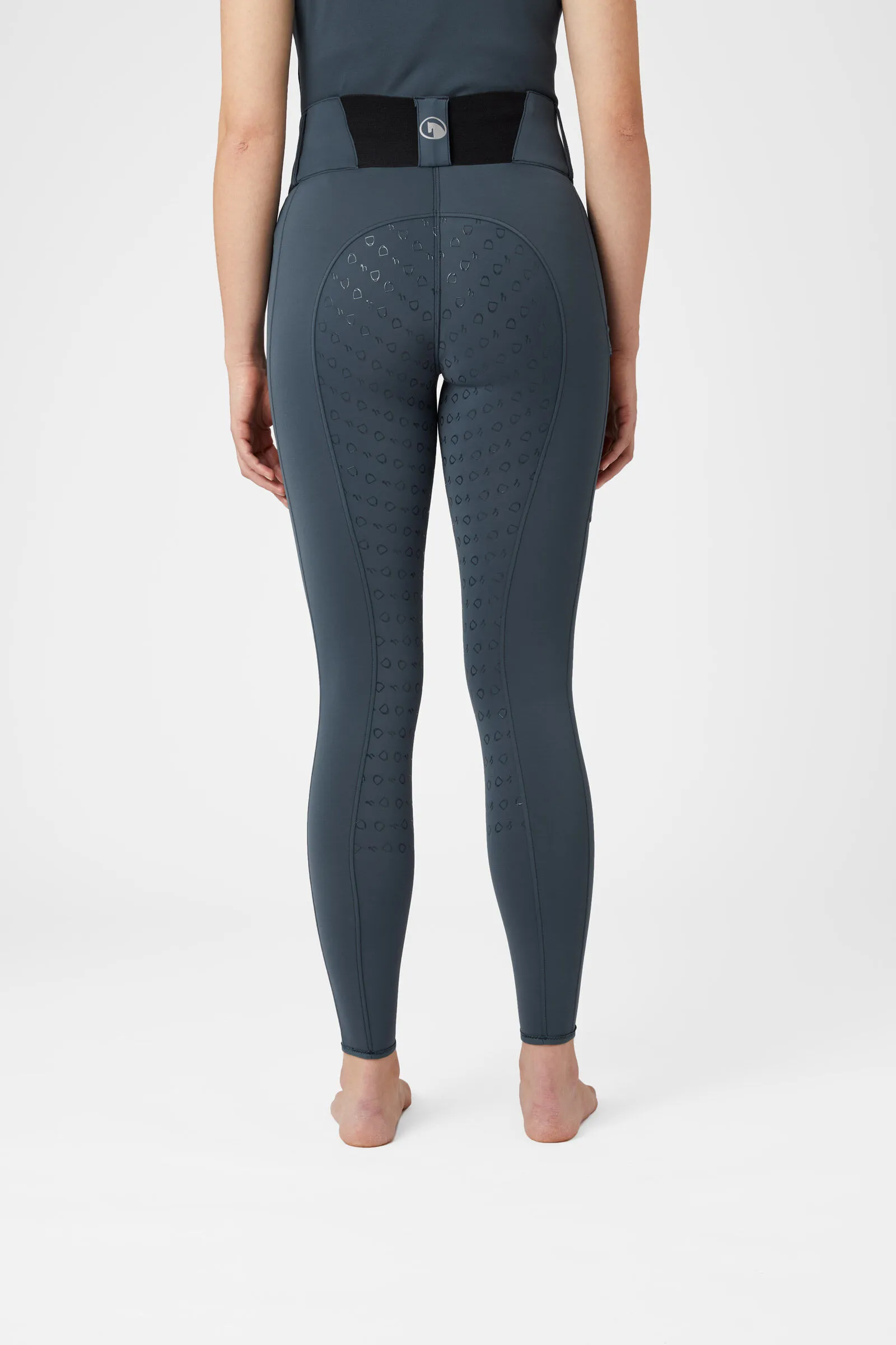 Horze Pantalones de Montar con Asiento Completo Reafirmantes para Mujer Minka