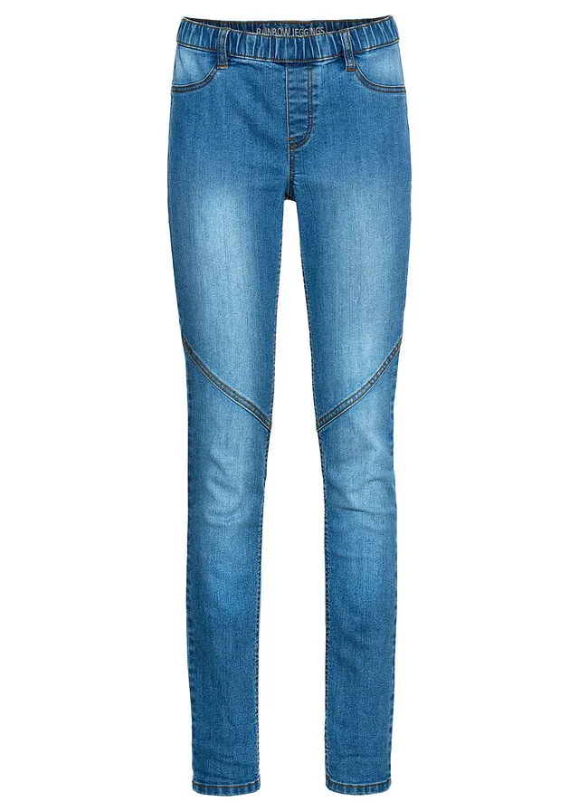 Jeggings vaqueros Piedra azulada