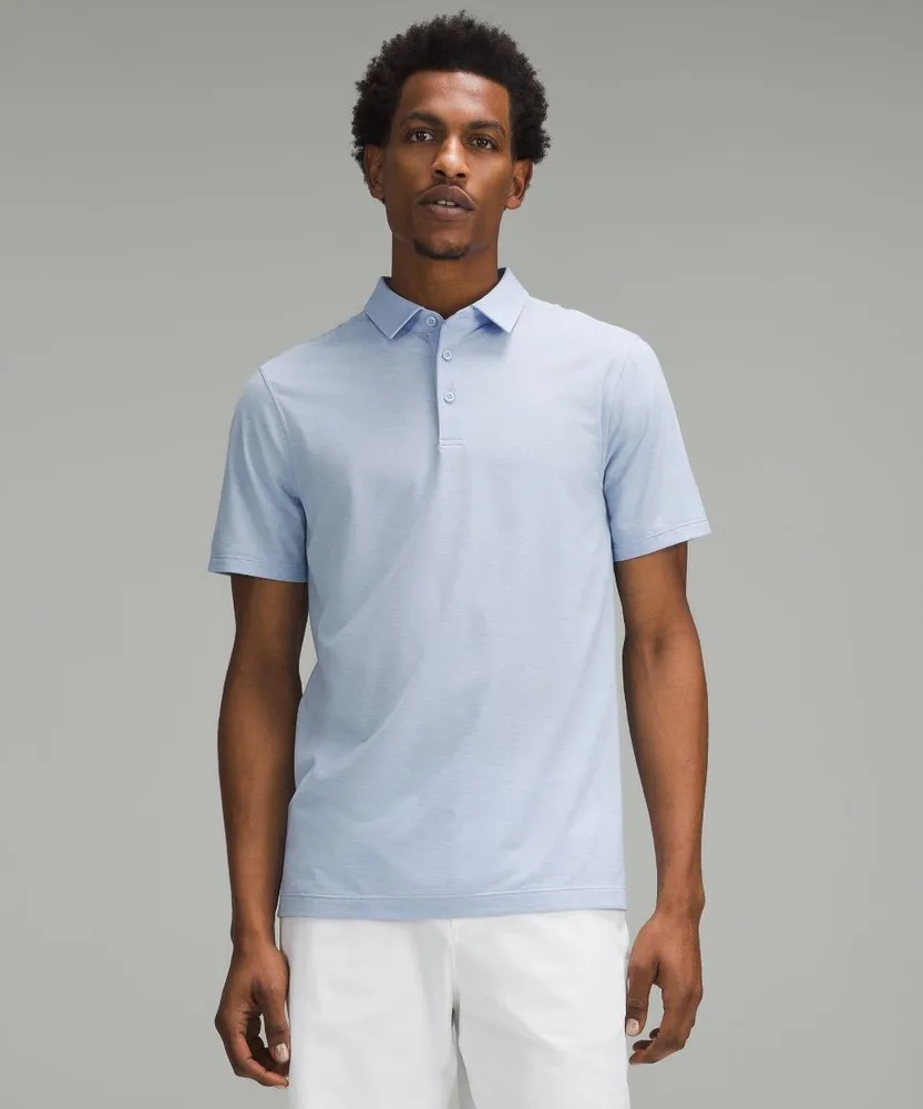 Lululemon Polo de manga corta Evolution Azules | DP02-T8ON
