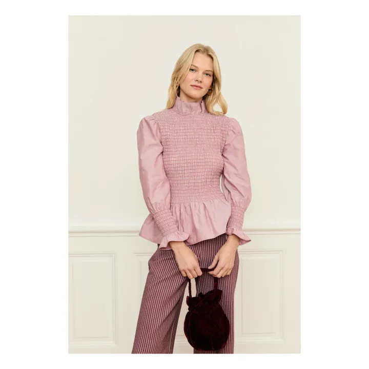 Maria de la Orden Blusa Aleria Oxford | Rosa