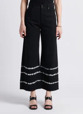 MAX MARA WEEK END PAMPAS - Vaquero de pata de elefante de talle alto en blanco