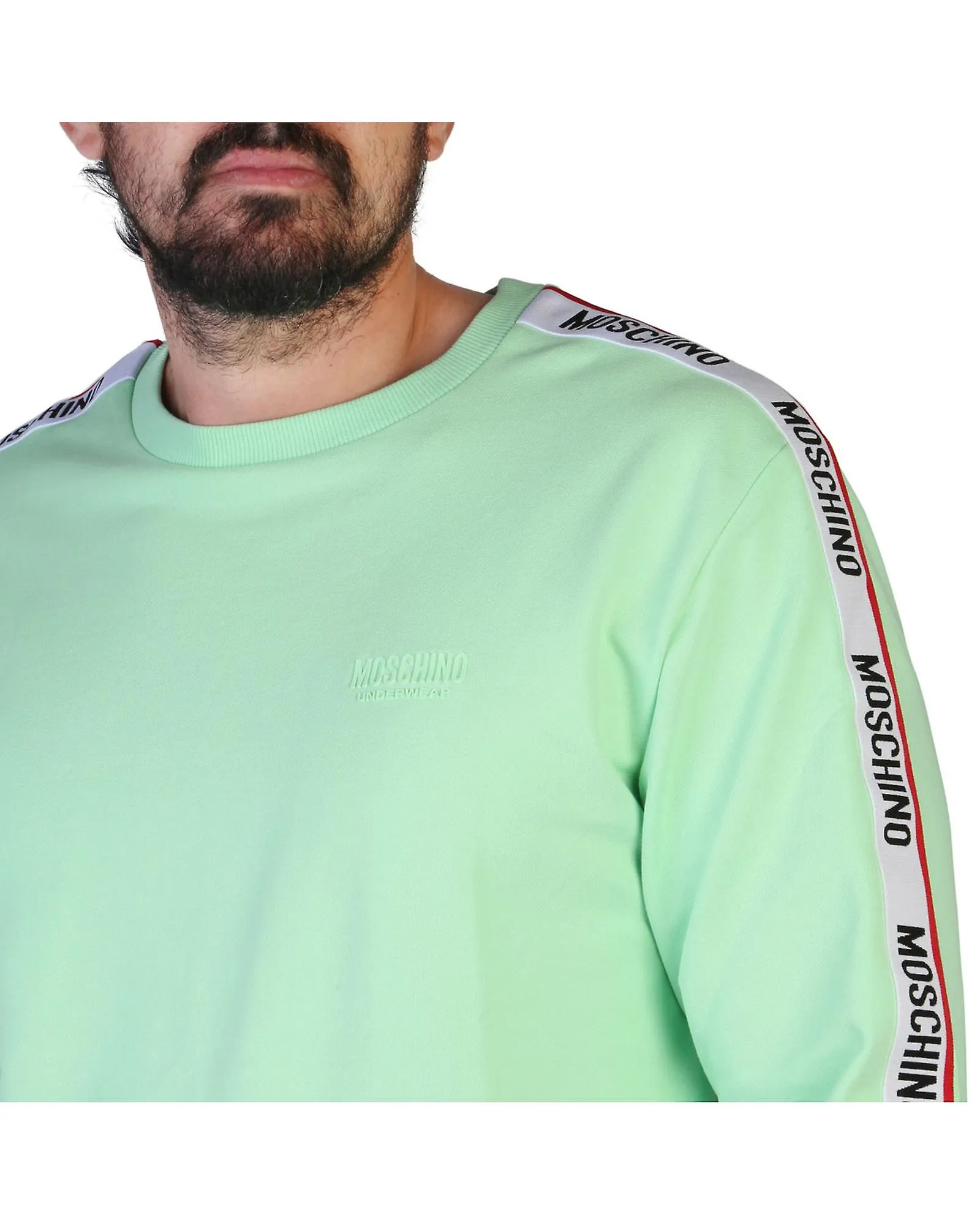 Moschino Classic Round Neck Cotton Sweatshirt