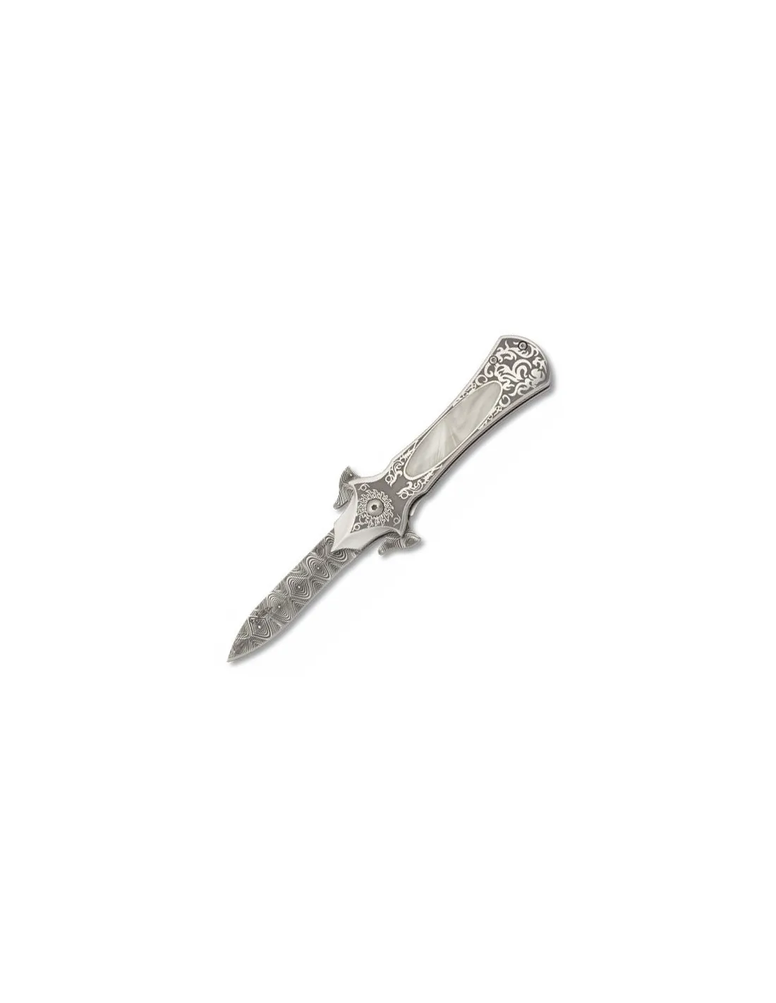 Navaja asistida con chapa, hoja 7 cms.