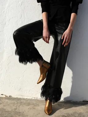 PANTALON GLAM POLIPIEL FLECOS PANAMBI