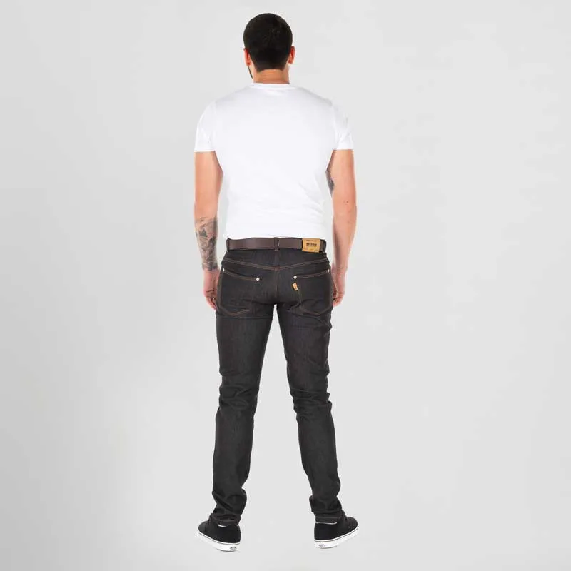 Pantalón vaquero elástico de hombre negro Gary's- Oferta