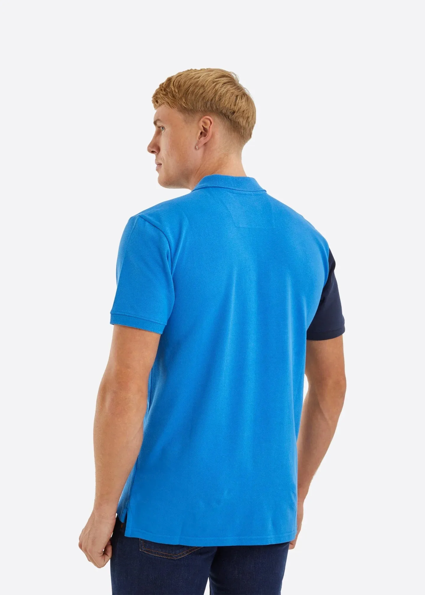 Polo Nautica Hombre Regular Fit Blue