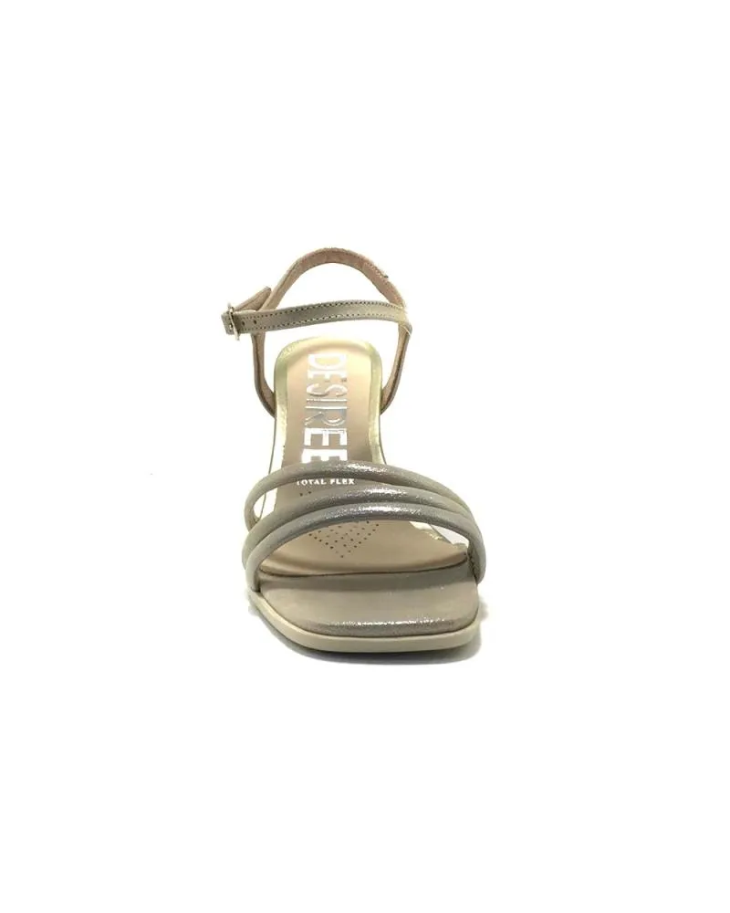 Sandalias de Mujer DESIREÉ DESIREE ALEXA 4 SANDALIAS PARA MUJER CONN TACON COLOR CHA METALICO