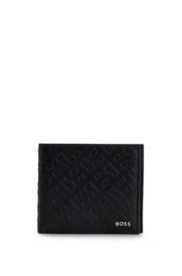 Set de regalo de cartera y tarjetero de piel
