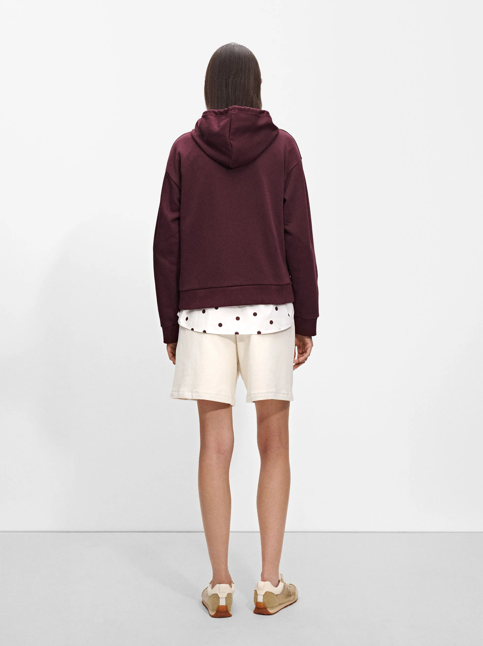 Sudadera Con Detalle De Costura