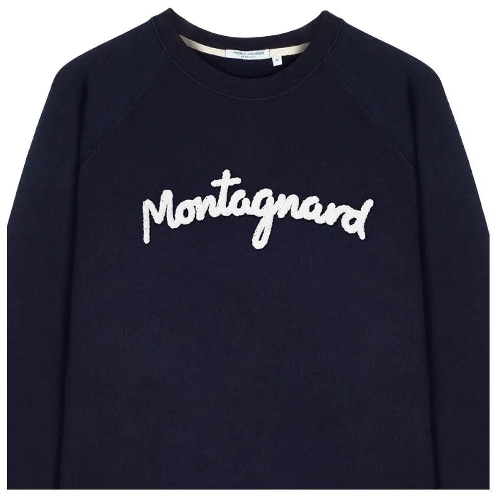 Sudadera French Disorder Clyde Montagnard Tricotin Navy