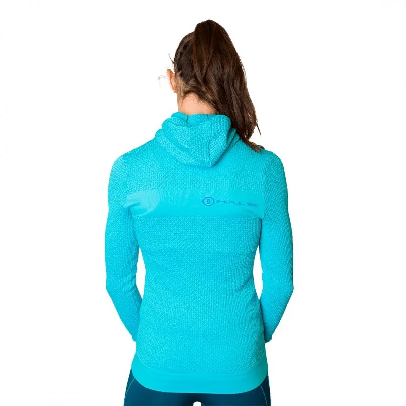 SUDADERA TRANGOWORLD LIMONE AZUL TURQUESA