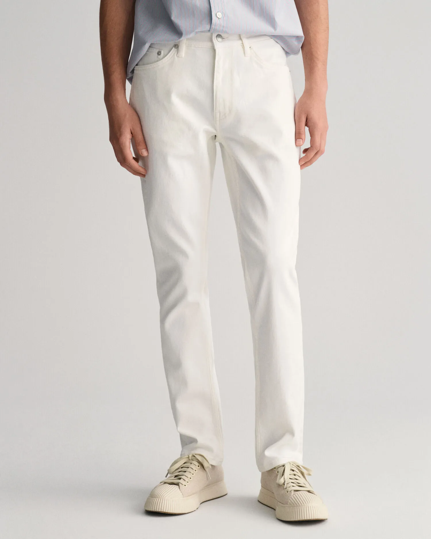 Vaqueros Slim Fit blancos