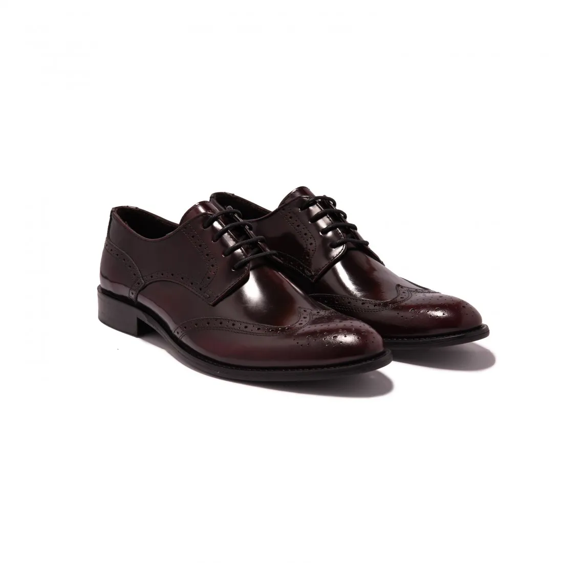 Zapatos De vestir En Cuero Pulido Para Hombre