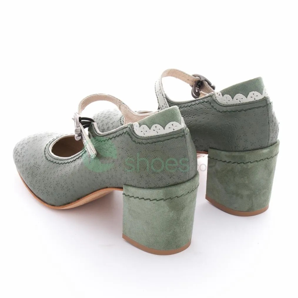 Zapatos DKODE Graceful Gerda Dark Green SS1611961 004