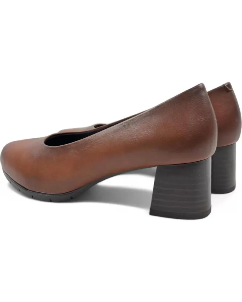 Zapatos TIMBOS  de Mujer SALON TACON VESTIR MUJER CAMEL 130562  MARRóN